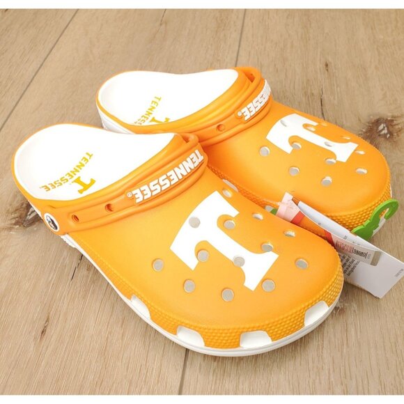 CROCS Other - University of Tennessee Volunteers Crocs Classic VOLS Clogs Mens 8 W10 Shoes NEW